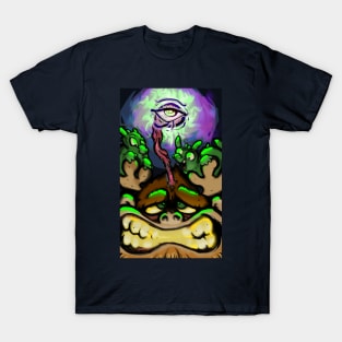 Psychic yéti & globos T-Shirt